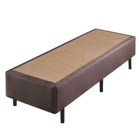 Imagem de Sommier Malha Eco 1 Peça 79x198x40cm - Marrom