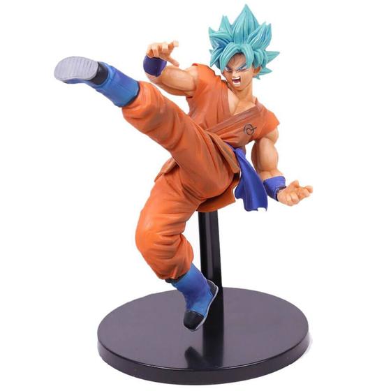 Imagem de Son Goku Fess God Blue - Dragon Ball Super - Bandai Banpresto