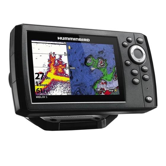 Imagem de Sonar Humminbird Helix 5 Tela 5.0 Com Gps - Chirp