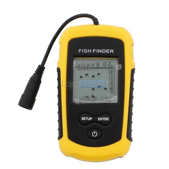 Imagem de Sonar Portátil Com Sonda Ultra-sônica Para Pesca Fish Finder
