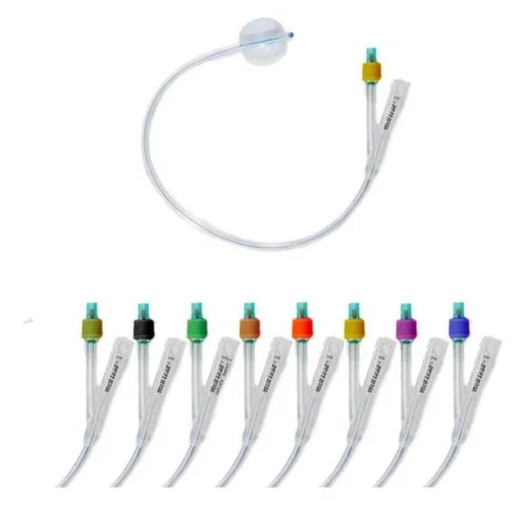 Imagem de Sonda Foley Silicone 2 Vias 20Fr 15-30Cc - Vitalfolley