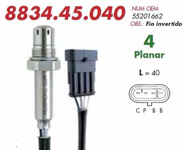 Imagem de Sonda Lambda Fiat Idea 1.8 8V Flex 2005 A 2010