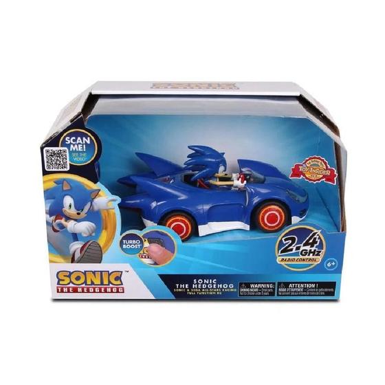 Imagem de Sonic Carro De Controle 7 Funçoes Com Luzes Fun F01058