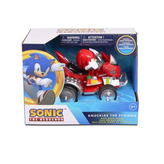 Imagem de Sonic Carro Knucles Pull Back  Fun Toys