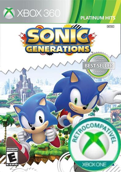 Jogo Sonic Generations - Xbox 360 - Sega