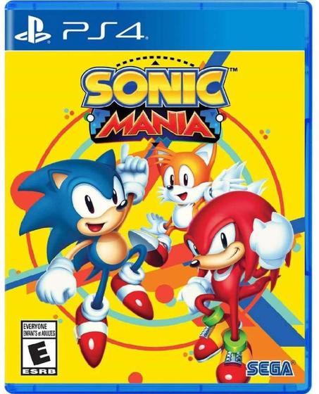 Jogo Sonic Mania - Playstation 4 - Sega