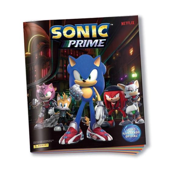 Imagem de Sonic Prime - Álbum Capa Cartão - Panini