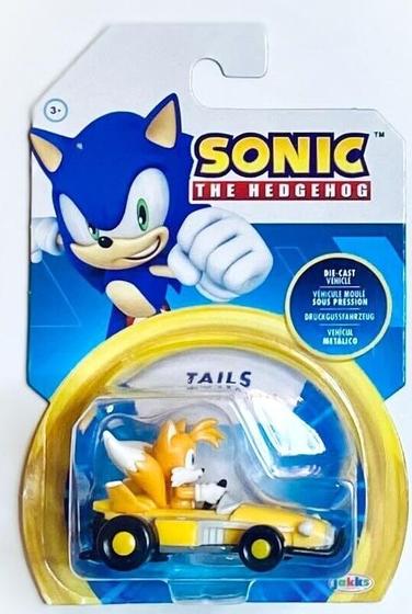 Imagem de Sonic The Hedgehog 2.5 Tails Whirlwind - Carrinho de Corrida 1:64