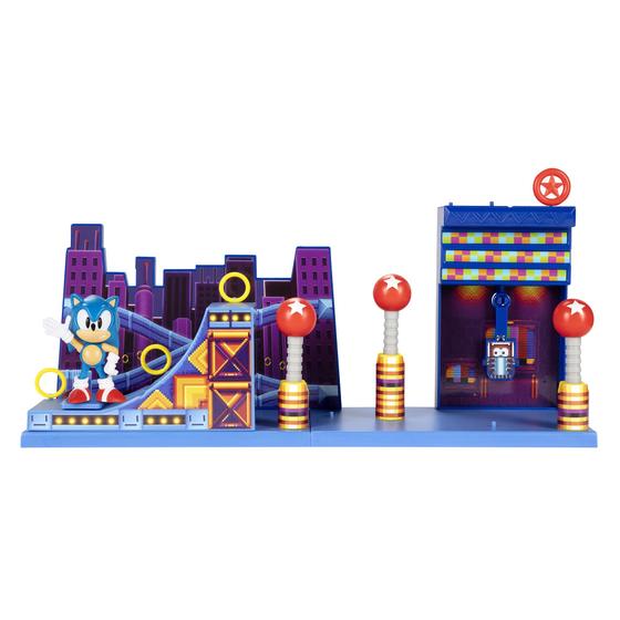 Imagem de Sonic The Hedgehog Action Figures 2.5 "Studiopolis Zone Playset