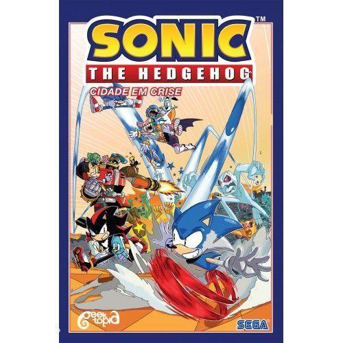 Imagem de Sonic The Hedgehog  Vol. 05 - Cidade Em Crise - ( Acompanha Pôster e Marcador)