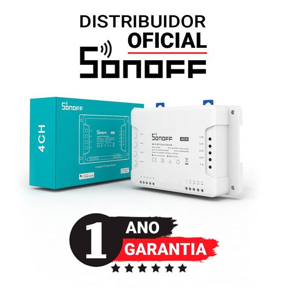 Sonoff 4CH R3 Menor preço em Sonoff 4CH R3
