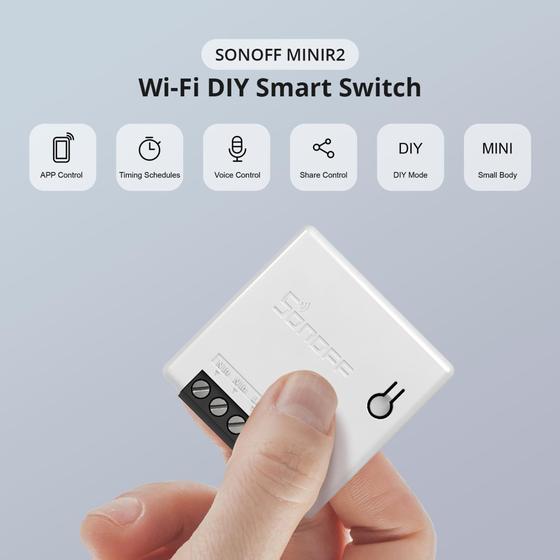 Imagem de SONOFF Mini R2 Interruptor Inteligente