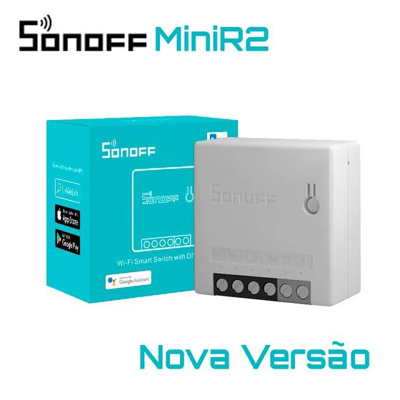 Imagem de Sonoff Mini R2 - Pronta Entrega - Nova Versão