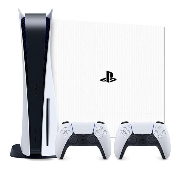 Sony Playstation 5 825gb Extra Dualsense Wireless Controller Bundle Cor Branco E Preto Menor preço em Sony Playstation 5 825gb Extra Dualsense Wireless Controller Bundle Cor Branco E Preto