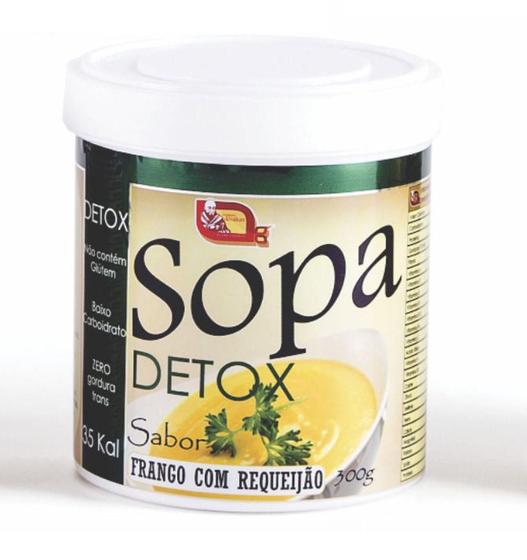 Imagem de Sopa Detox Frango com Requeijao 300g Low Carb Mosteiro Devakan