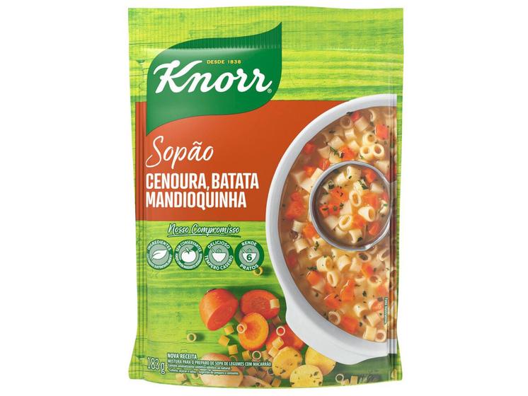 Imagem de Sopão Knorr Cenoura Batata e Mandioquinha 183g