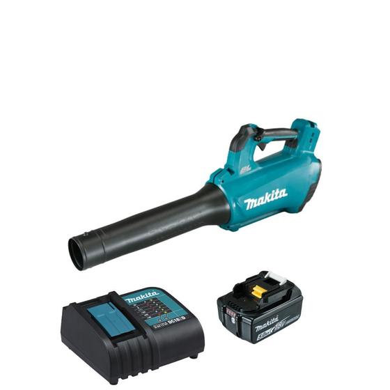 Soprador A Bateria 18v 5ah Dub184 Makita + Carregador Bivolt Menor preço em Soprador A Bateria 18v 5ah Dub184 Makita + Carregador Bivolt