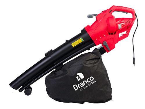 Imagem de Soprador Aspirador Elétrico Bsa 800c 2000w Branco Motores Cor Vermelho/preto 220v