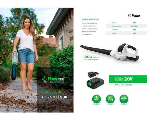 Imagem de Soprador C/ Carregador e Bateria BL220 20v Power