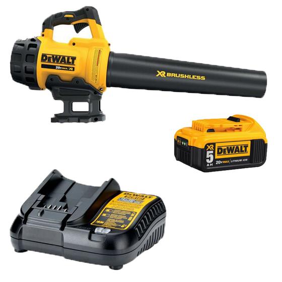 Soprador de Folhas 20v DCBL720 Bateria 5.0Ah Dewalt Bivolt Soprador Aspirador de Folhas Magazine Luiza