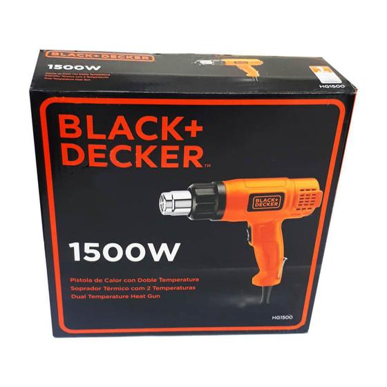 Soprador térmico 1500w 127v black e decker Menor preço em Soprador térmico 1500w 127v black e decker