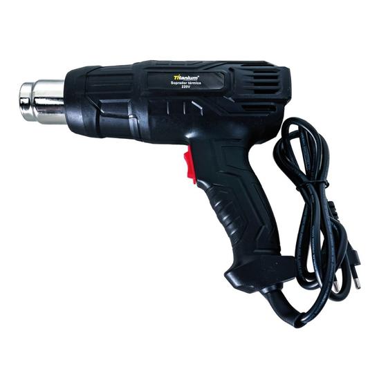 Soprador Térmico 1500w cor Preto 110V - Titanium Menor preço em Soprador Térmico 1500w cor Preto 110V - Titanium