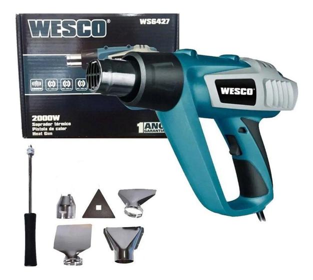 Imagem de Soprador termico 1800w 110v/220v wesco ws6427