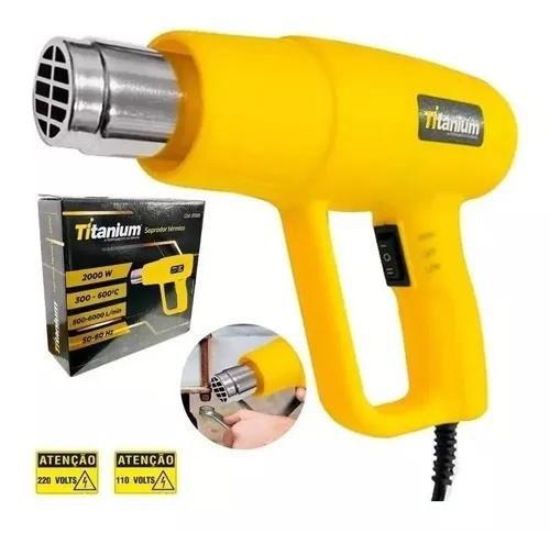 Soprador térmico 2000W 110V - Titanium Menor preço em Soprador térmico 2000W 110V - Titanium