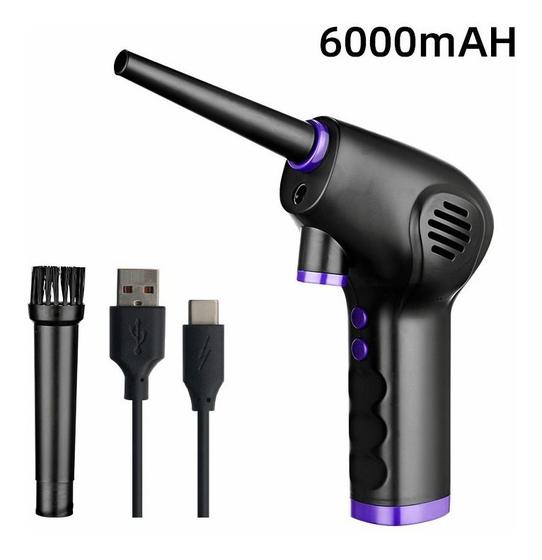 Soprador Térmico Ar Frio Portátil 6000mAh Recarregável Usb Menor preço em Soprador Térmico Ar Frio Portátil 6000mAh Recarregável Usb