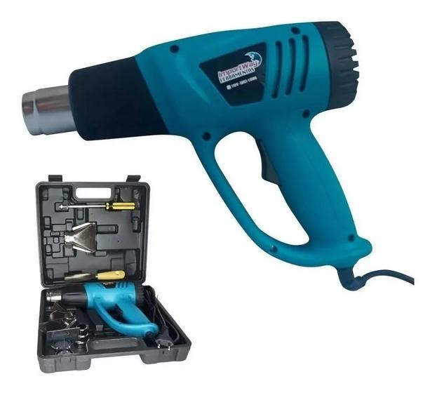Soprador Térmico Importway IWST 2000W 220V Com Maleta E Acessórios Menor preço em Soprador Térmico Importway IWST 2000W 220V Com Maleta E Acessórios