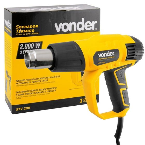 Imagem de Soprador Térmico Vonder STV200 110V ou 220V Com 4 Bicos