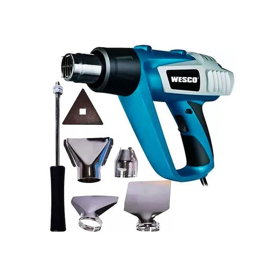 Soprador Térmico Wesco WS6427 2000W com Bocais Menor preço em Soprador Térmico Wesco WS6427 2000W com Bocais