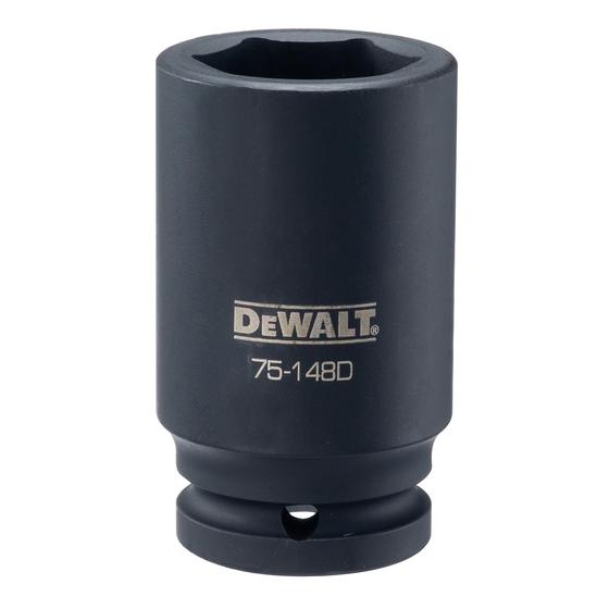 Imagem de Soquete de Impacto DEWALT DWMT75148B - 3/4" Drive, 6 Pontos, 33mm de Profundidade