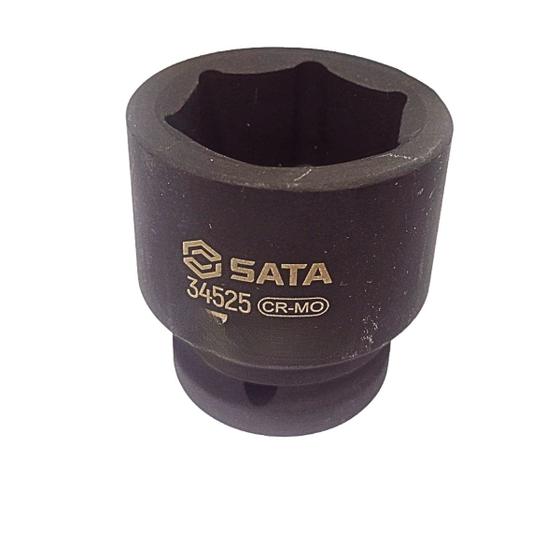 Imagem de Soquete de Impacto Sextavado Curto 37mm Encaixe 3/4" SATA