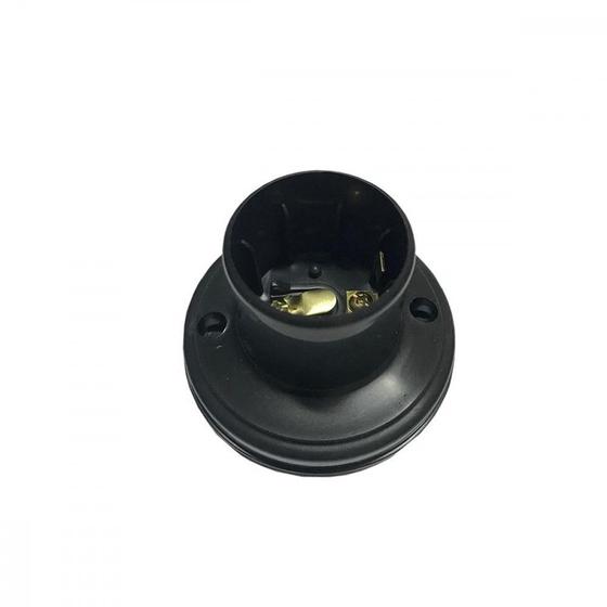 Imagem de Soquete De Teto Voltec Preto Com Borne   V413.0 ./ Kit Com 25