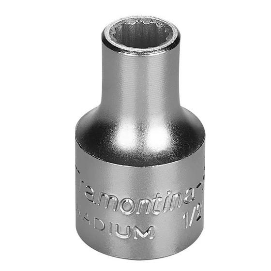 Imagem de Soquete Estriado com Encaixe de 1/2 pol. 12 mm