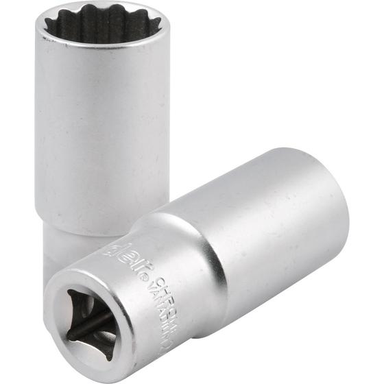 Imagem de Soquete Estriado Longo 24 mm Com Encaixe de 1/2" - Vonder