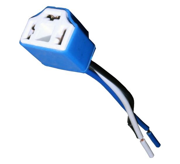 Soquete Farol Lâmpada H4 C/fio 1,5mm - Super Branca E Xenon Menor preço em Soquete Farol Lâmpada H4 C/fio 1,5mm - Super Branca E Xenon