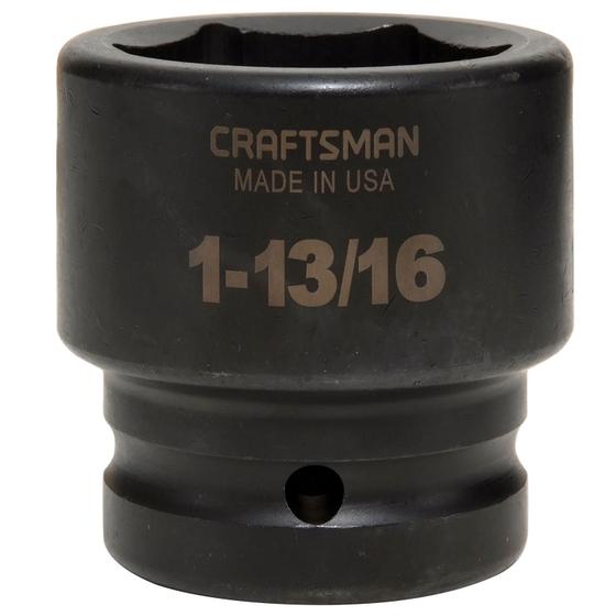 Imagem de Soquete Impacto Curto 1-13/16, 6 pontas, Encaixe 1'' - 15064 - Craftsman
