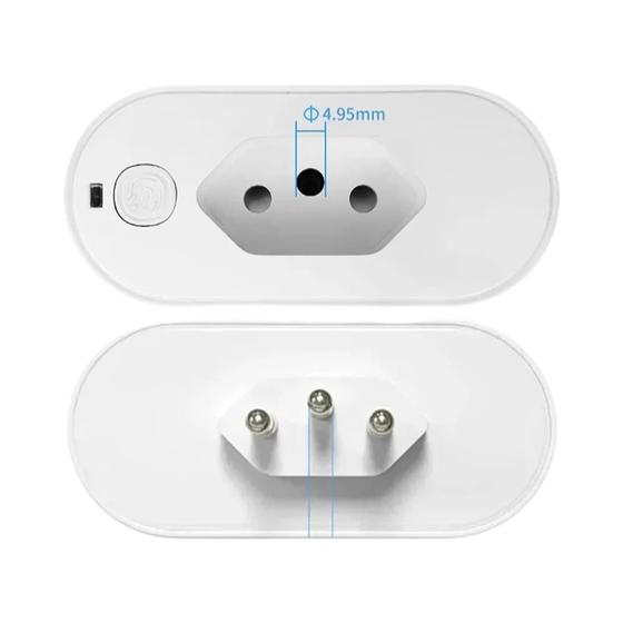 Imagem de Soquete Inteligente Wi-Fi/Zigbee (16/20A) com Monitor de Energia e Controle Remoto - Compatível com Google Home