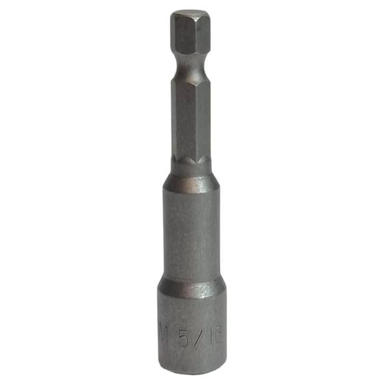 Imagem de Soquete Magnético 5/16 X 64Mm Sextavado Aço Crv Profissional