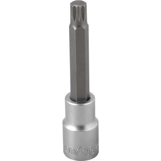 Imagem de Soquete Multidentado Encaixe 1/2'' 10mm Longo CRV Vonder