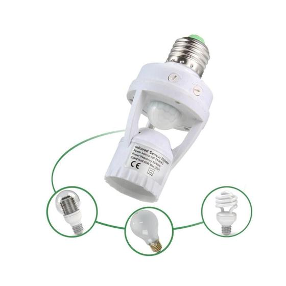 Imagem de Soquete Sensor De Movimento E Presença Lampada Bocal E-27