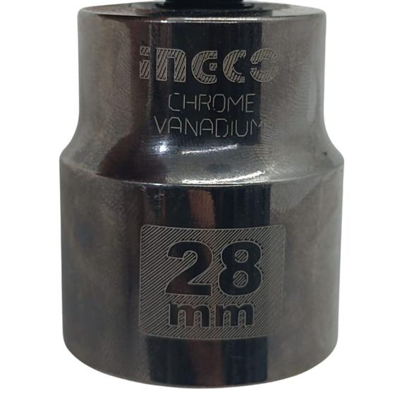 Imagem de Soquete Sextavado 28mm com Encaixe de 1/2 Pol. da Ingco