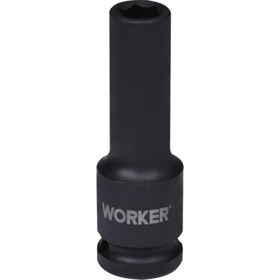 Imagem de Soquete sextavado impacto longo encaixe 1/2" 11mm - worker