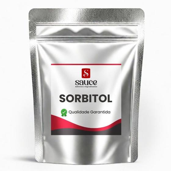 Imagem de Sorbitol em Pó 500 g 100% Puro - Adoçante e Umectante