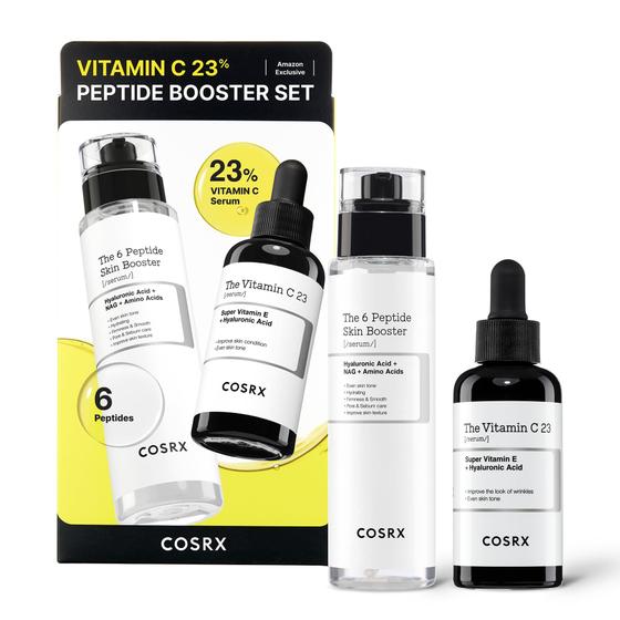 Imagem de Soro Facial COSRX Vitamin C 23% + Peptide Booster - Kit de Cuidados com a Pele