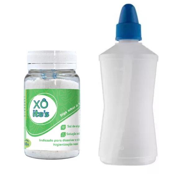 Imagem de Soro Fisiológico Lavagem Nasal 100g + Frasco Lavador 250ml