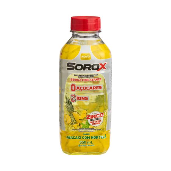 Sorox Abacaxi com Hortelã 550mL Imagem de Sorox Abacaxi com Hortelã 550mL