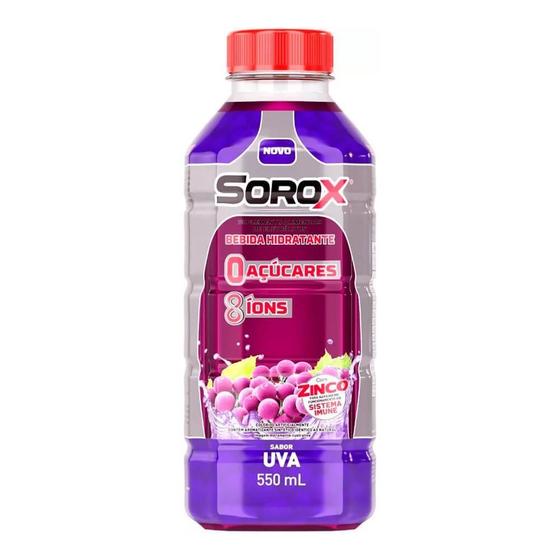 Imagem de Sorox bebida hidratante uva com 550ml